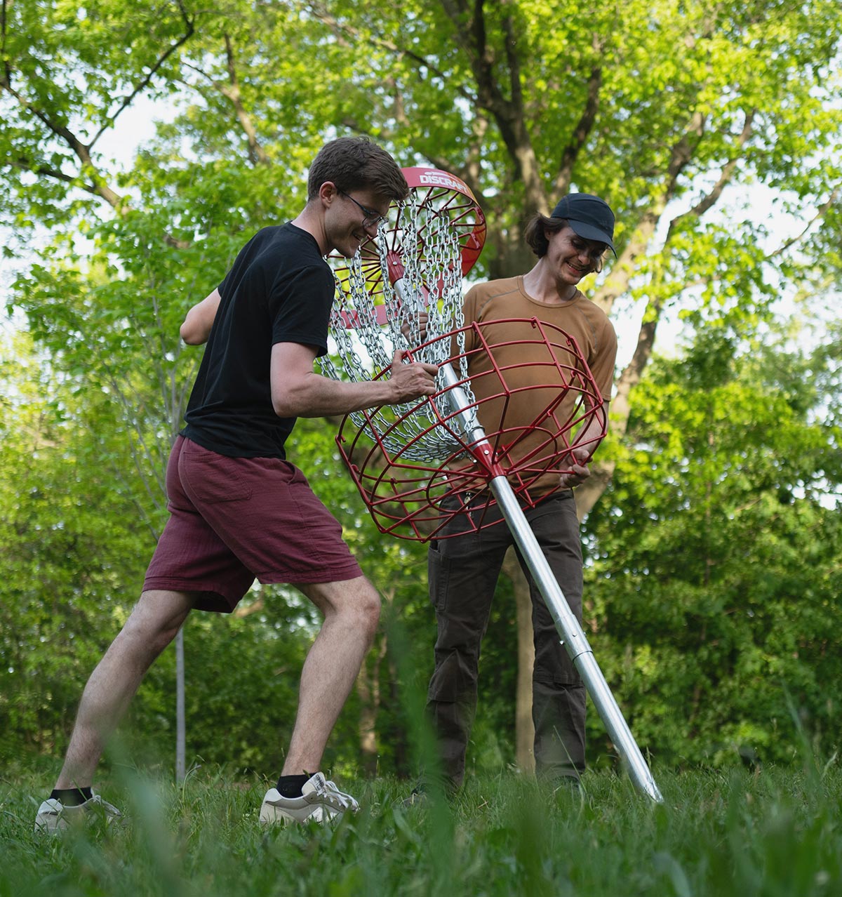 New York City Disc Golf Association installs a new disc golf course